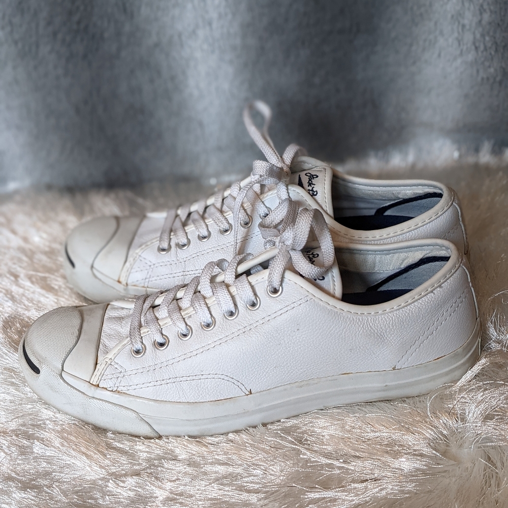 Converse Jack Purcell White Leather 10.5